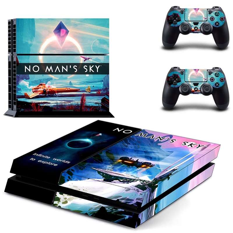 Винил no man's Sky игры Обложка для наклейка PS4 Стикеры Игровые приставки 4 и 2
