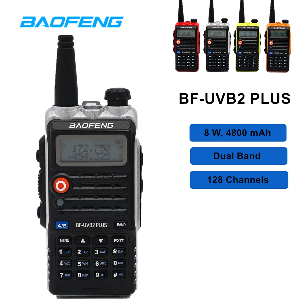 Обувь на высоком каблуке 8 Вт иди и болтай Walkie Talkie “иди BF UVB2 плюс двухдиапазонный