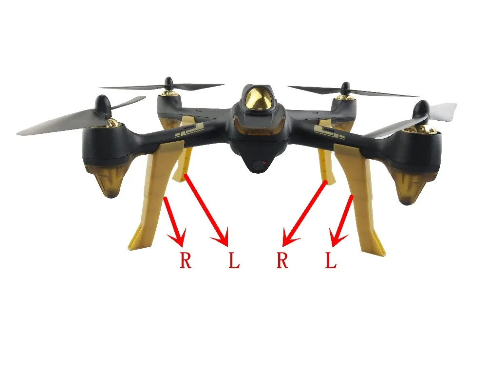 Hubsan H501S H501C X4 FPV пульт дистанционного управления тренога для вертолета запчасти UAV