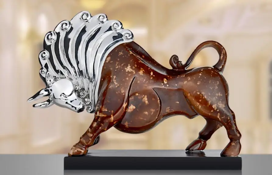 11 2 &quotполимерные Креативные украшения для дома крупного рогатого скота | Дом и