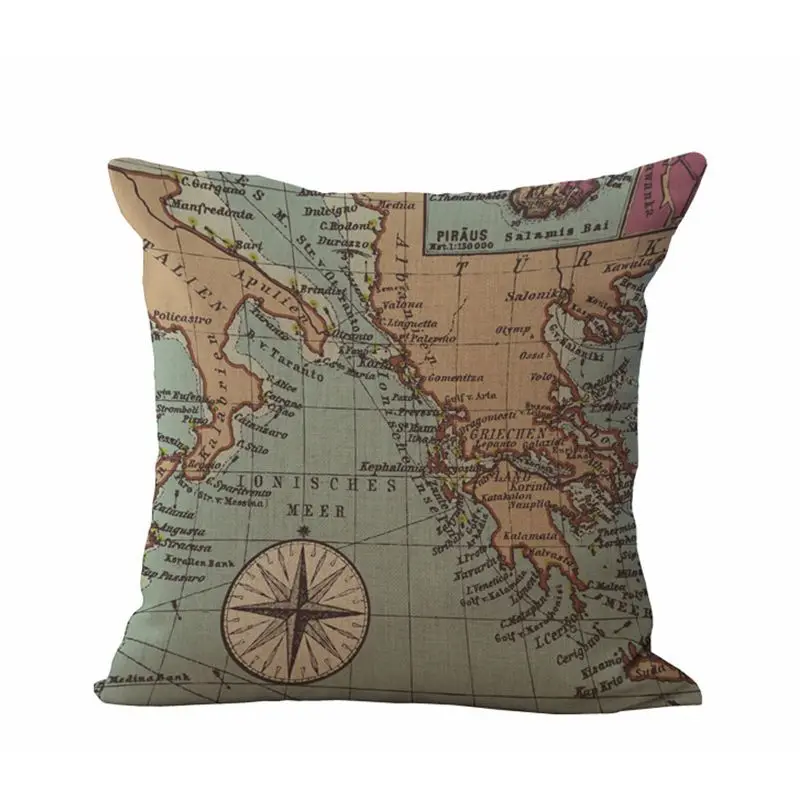 Европейские навигационные карты подушки для дома автомобильные Новое