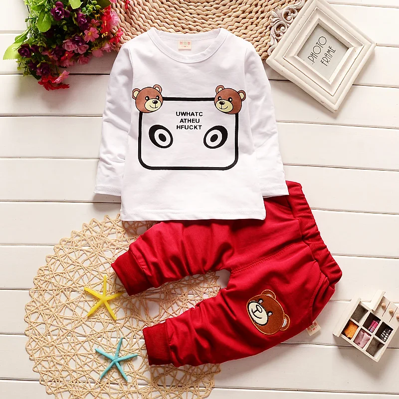 Комплекты одежды для маленьких мальчиков BibiCola 3 шт. куртка + футболка штаны