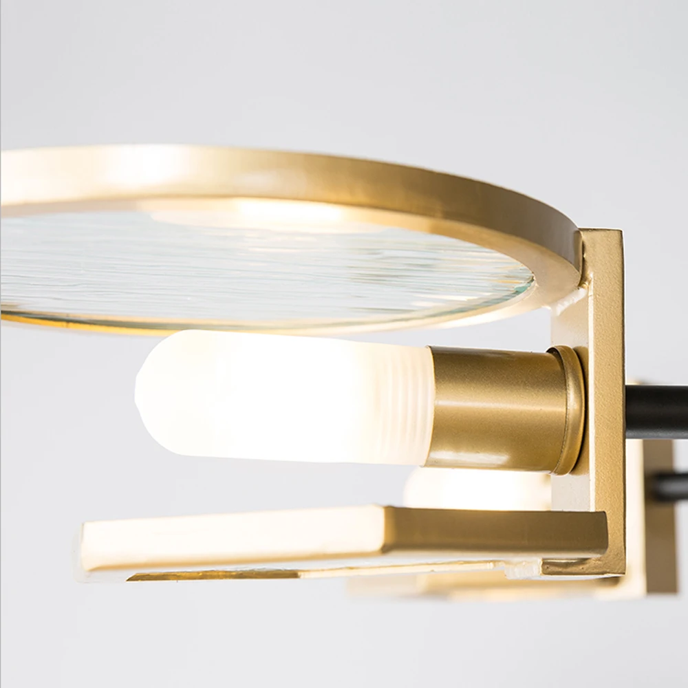 Nodic современный дизайн долго хрустальная люстра Светодиодный светильник AC110V 220V