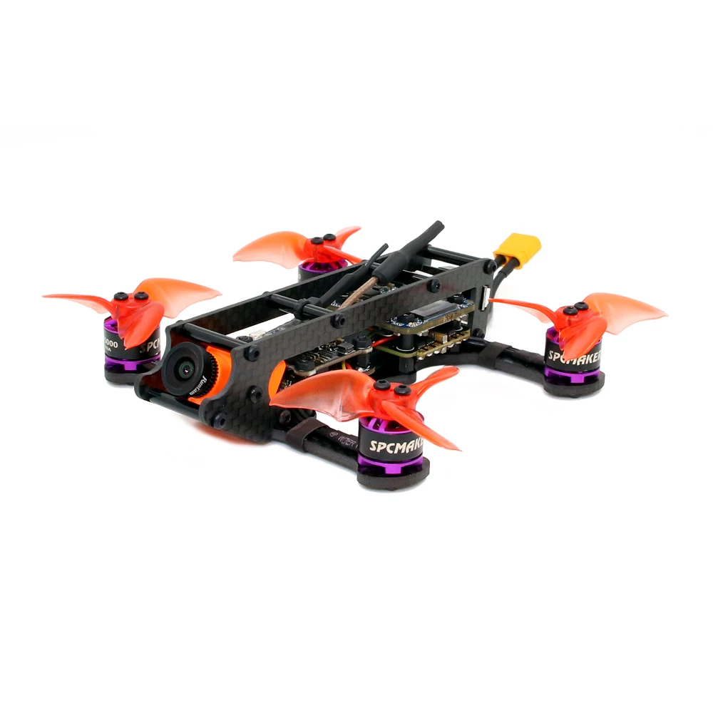 SPCMaker K2 110 мм Omnibus F4 20A BLHeli_S ESC RunCam Split Mini 2 FPV Racing RC Дрон FRSKY/FLYSKY/DSM/FUTABA BNF|Детали и