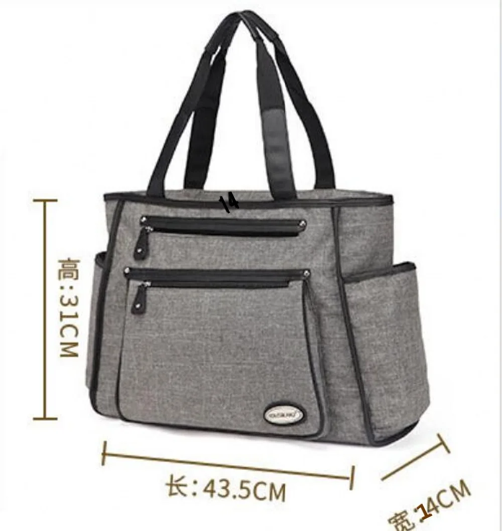 Kopen Colorland Zwart Wit Streep Baby Luiertas Organizer Mode Mummie Moederschap Tas Reizen Messenger Changing Luierzakken Handtas