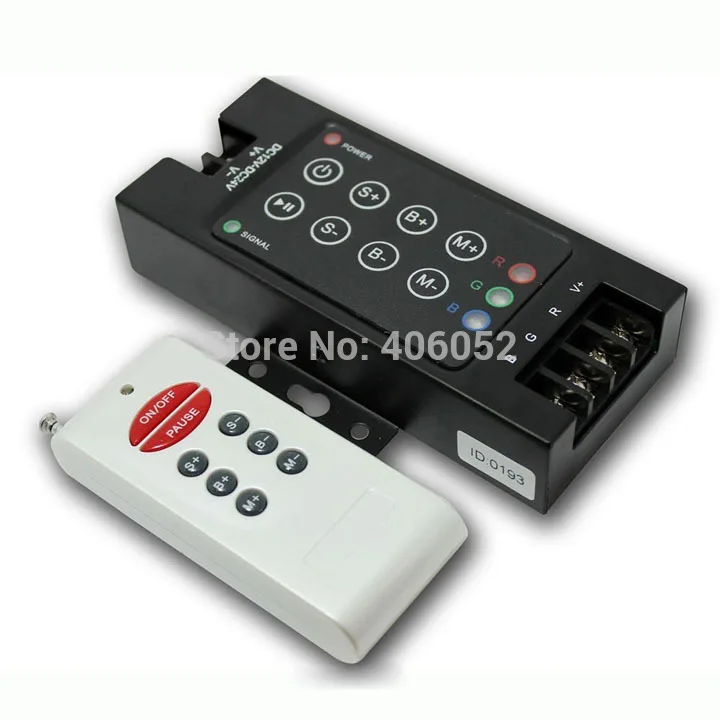 

2014 Real Hot Sale Yes Ccc Ce Rohs Silver 12v Dc Iron Shell Rf 8keys 144w Wireless Remote Control Controller Led Lamps
