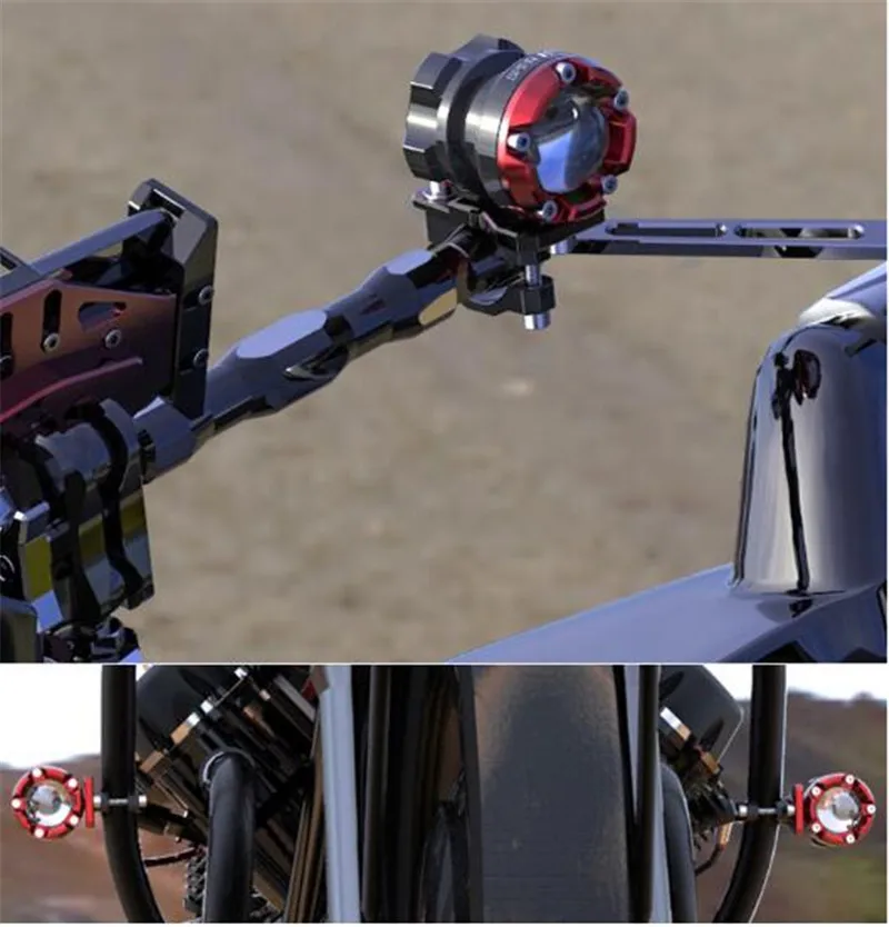 Аксессуар для декоративного освещения мотоцикла SPIRIT BEAST Налобные фонари 48 В