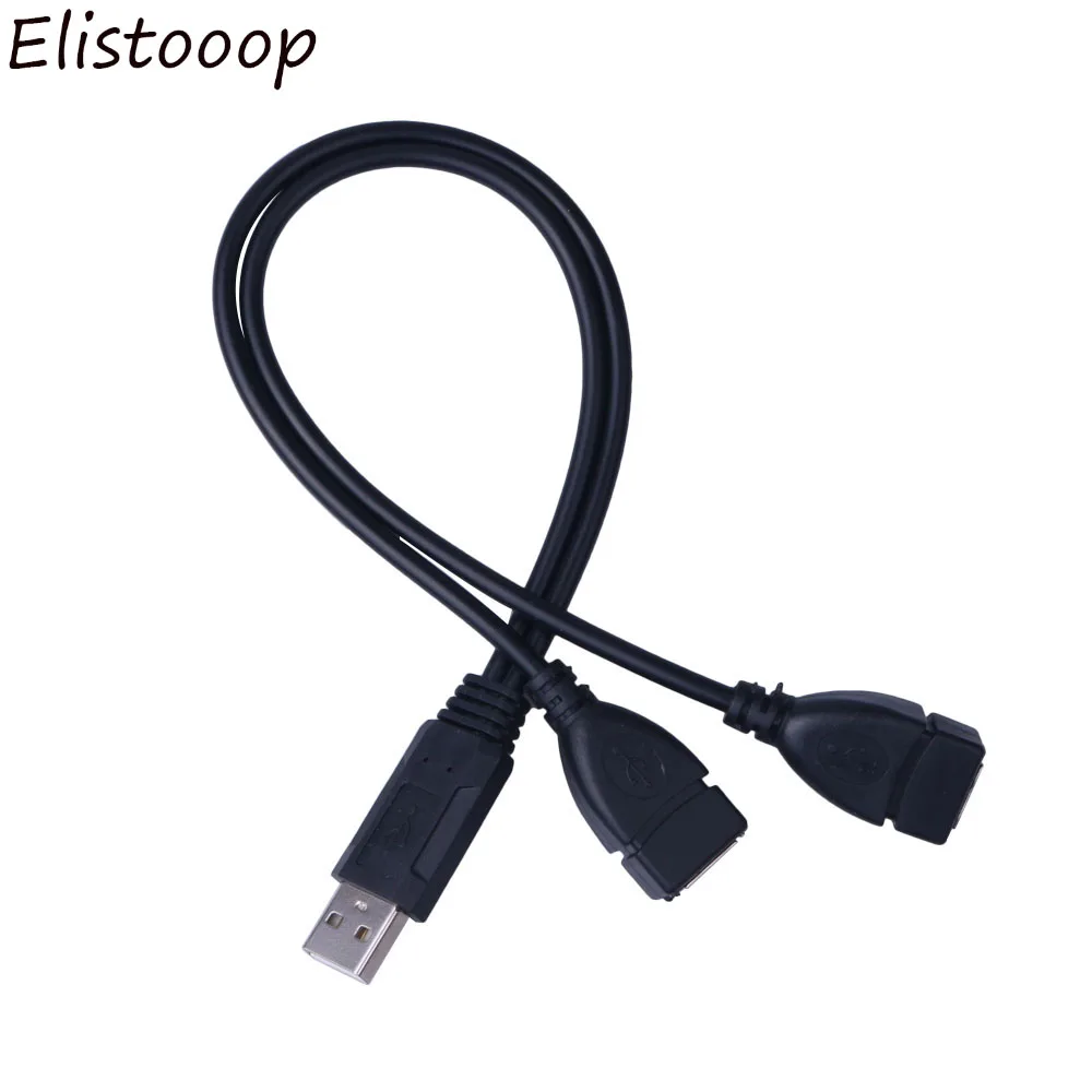 Удлинительный кабель usb хаб с 1 Папа 2 папа на двойной концентратор для передачи