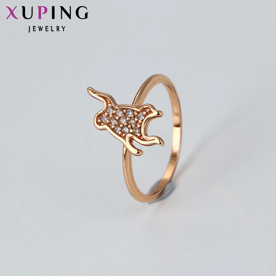 Xuping ювелирные изделия модное кольцо в форме сердца для женщин позолоченные