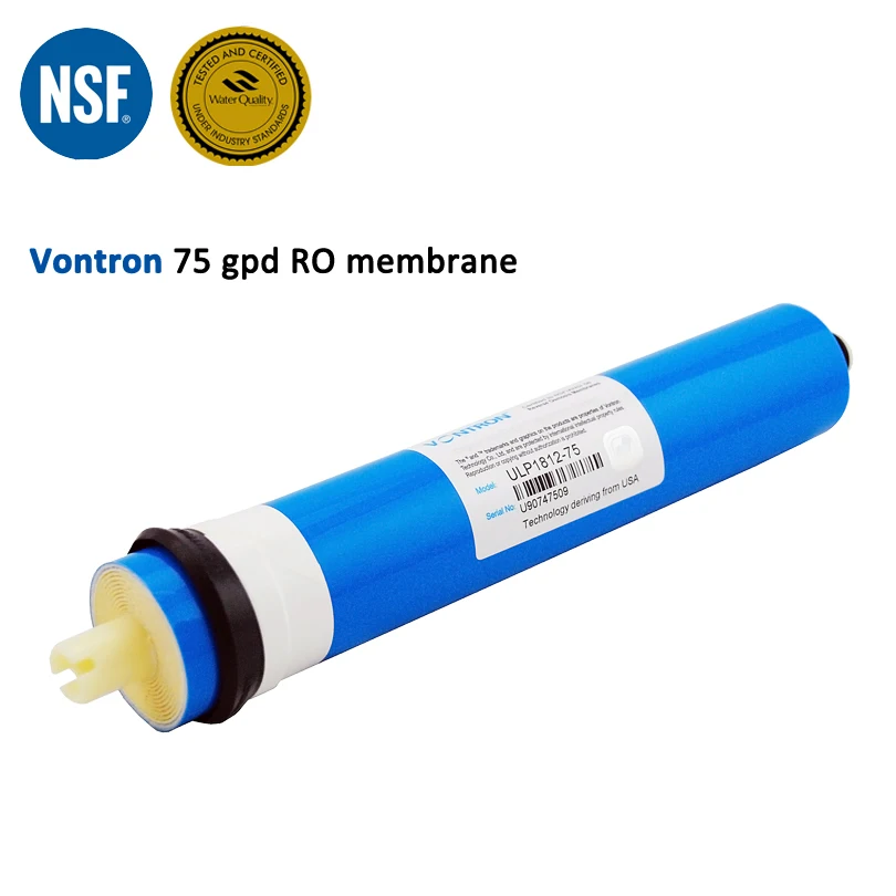 Vontron 75 gpd RO мембрана ULP1812-75 Мембрана обратного осмоса для фильтра воды