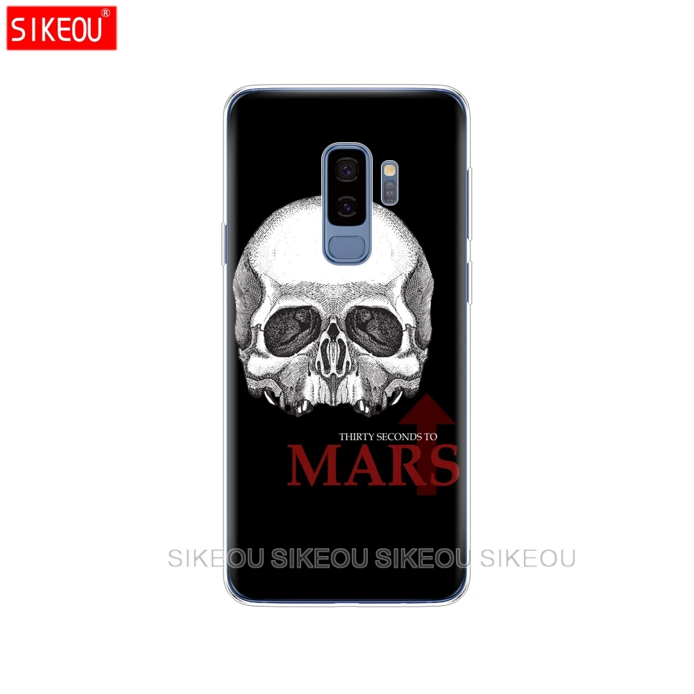 silicone case for Samsung Galaxy S9 S8 S7 S6 edge S5 S4 S3 PLUS phone cover 30 Second To Mars | Мобильные телефоны и