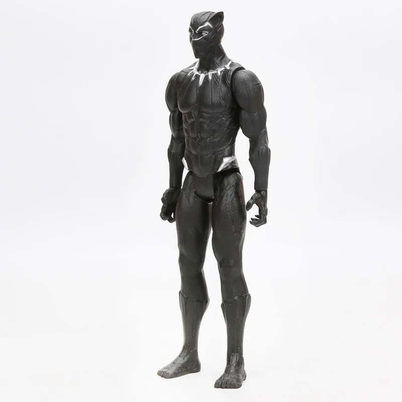 30 см Черная пантера ПВХ фигурка титановый герой серия Marvel игрушки Мстители