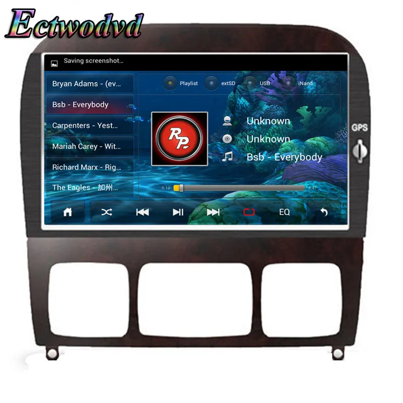 Ectwodvd Восьмиядерный Android 8 1 Автомобильная dvd навигационная система Радио для Benz S