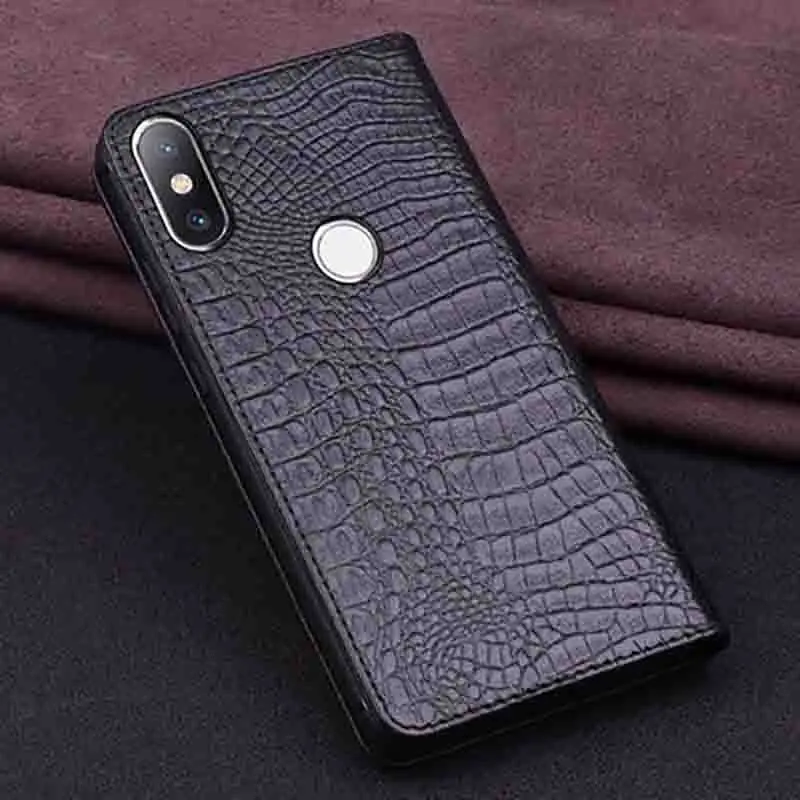 Натуральная кожа флип чехол для xiaomi mi 8 задняя крышка оболочка | Мобильные
