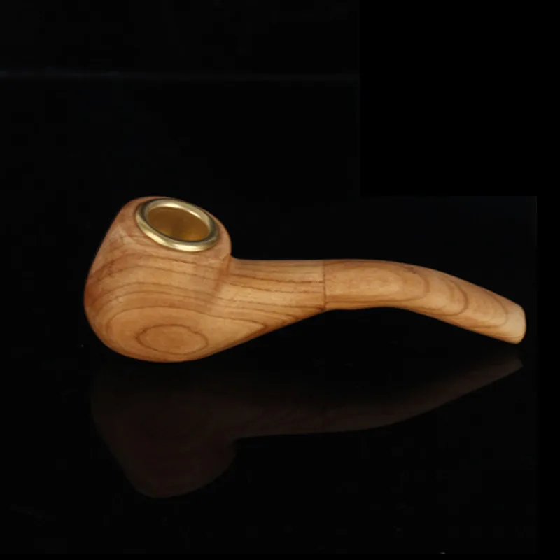 Винтажный держатель сигарет из цельной древесины ведро для дыма ручной работы