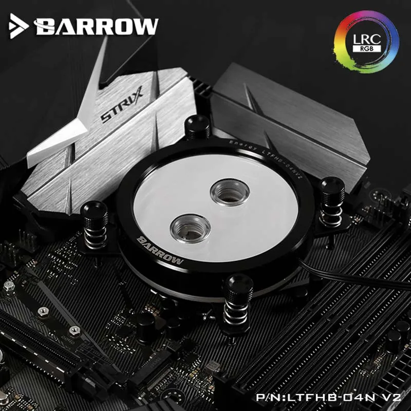 Barrow LTFHB-04N V2 водяной блок процессора для INTEL-платформы водный микро-охладитель