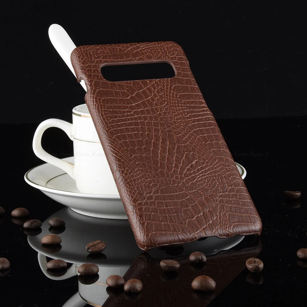 Змея, крокодил Крышка для samsung Galaxy A6 A7 A8 A9 A5 A3 Примечание 10 9 8 S7 край S8 S9 S10e S10 Plus кожаный чехол