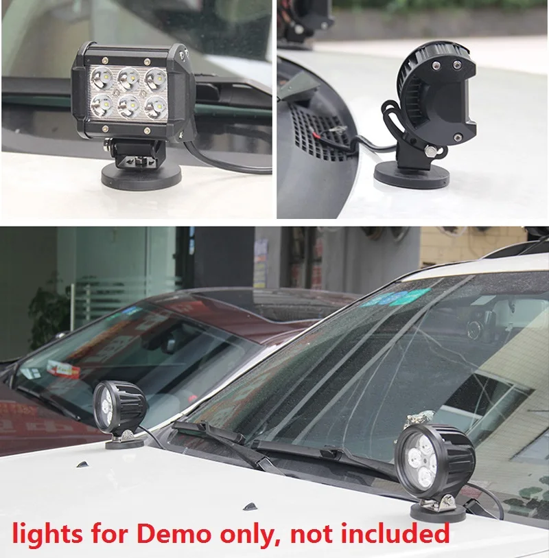 

88MM Powerful Magnetic Base for Led Bar of Car Truck PDR Lamp Base
