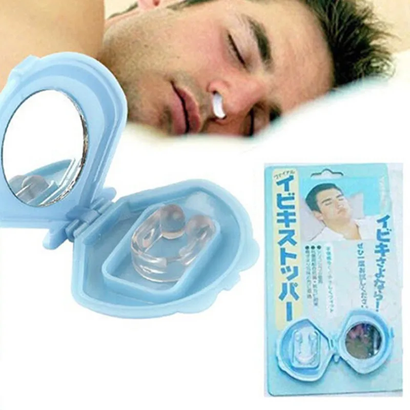 Защита от храпа и для здоровья тушь ресниц De Dormir Almofada зажим носа|anti snoring|nose clipmascara de