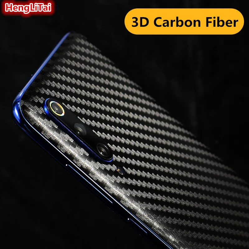 Защитная 3d пленка из углеродного волокна защитная для задней панели мобильного