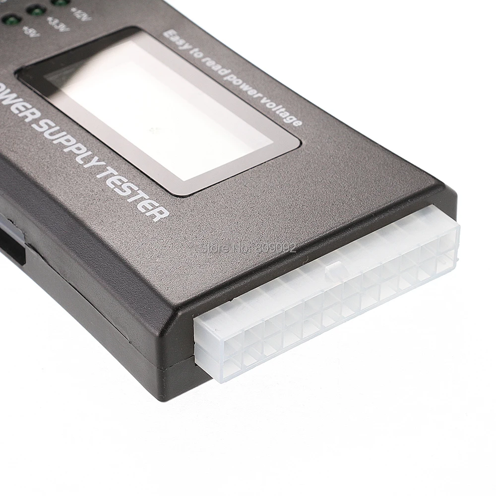 Цифровой тестер блока питания для ПК с ЖК дисплеем 20/24 Pin 4 PSU SATA HDD ATX BTX ITX HD|tester