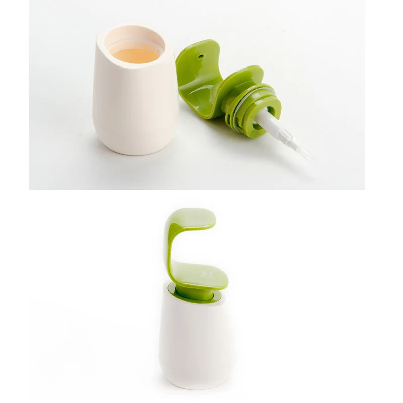 C Форма пресс-типа одной рукой Ванная комната Санузел мыло диспенсер для шампуня