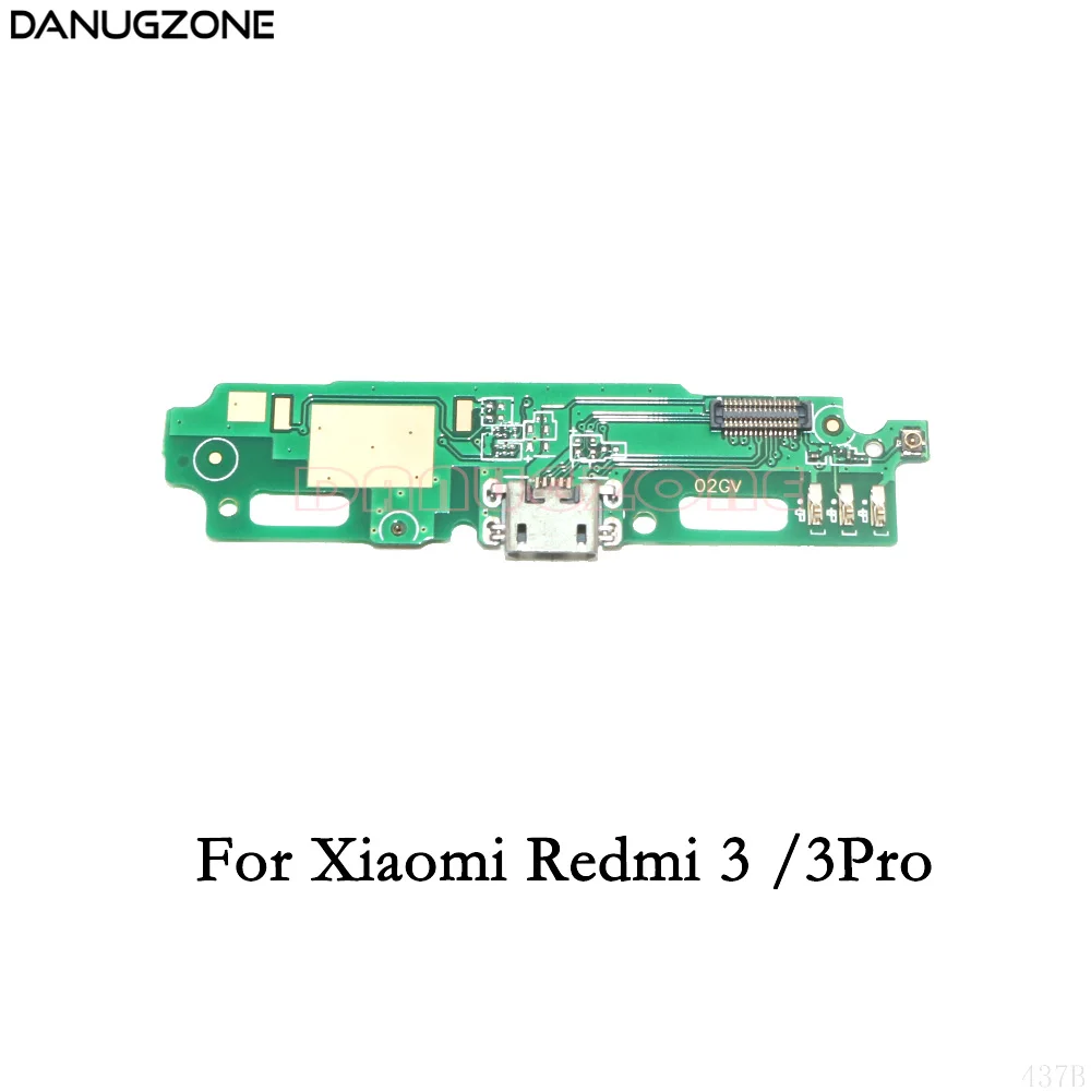 Док-станция с USB-разъемом для зарядки штекер зарядной платы гибкий кабель Xiaomi Redmi 3