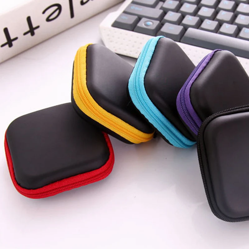 Сумка для хранения наушников чехол переноски Жесткий Чехол аксессуары карта