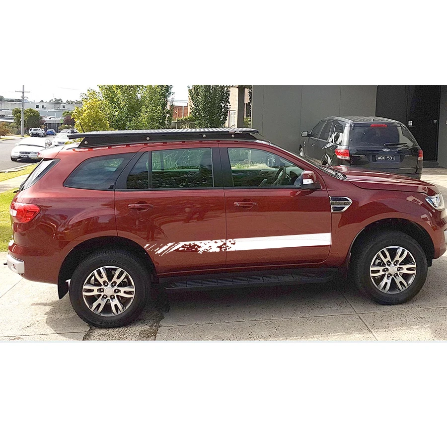 Подходит для Ford Everest Endeavour 2015-2019 автомобильные наклейки 2 шт грязевые боковые
