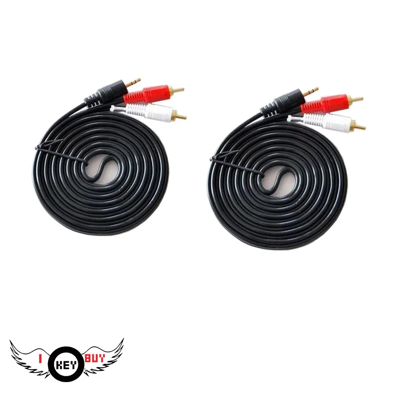 

1 шт., медный аудиокабель Lotus Line 1,5 мм на 2 RCA, 3,5 м