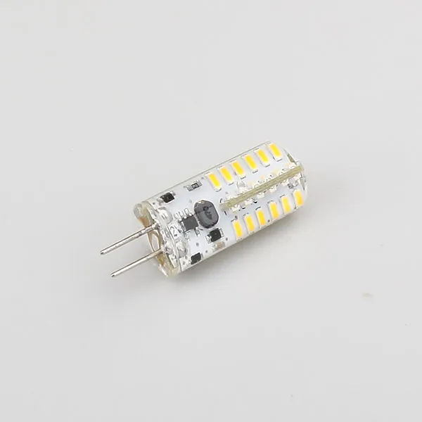 Капсула G4 светодиодная с защитой от IP 48 светодиодов 3014SMD супер яркая 12 В
