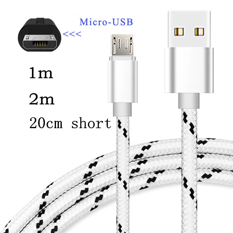 Кабель зарядного устройства микро-usb для samsung Galaxy S3 S4 S5 S6 S7 Edge Note 5 4 Зарядка данных A3