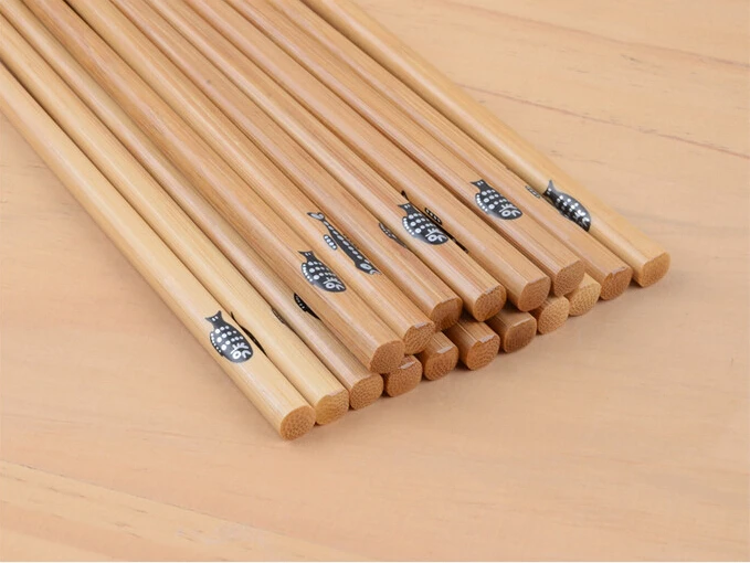 5 пар Творческий рыбы Свежий Китайский Корейский в японском стиле бамбуковое