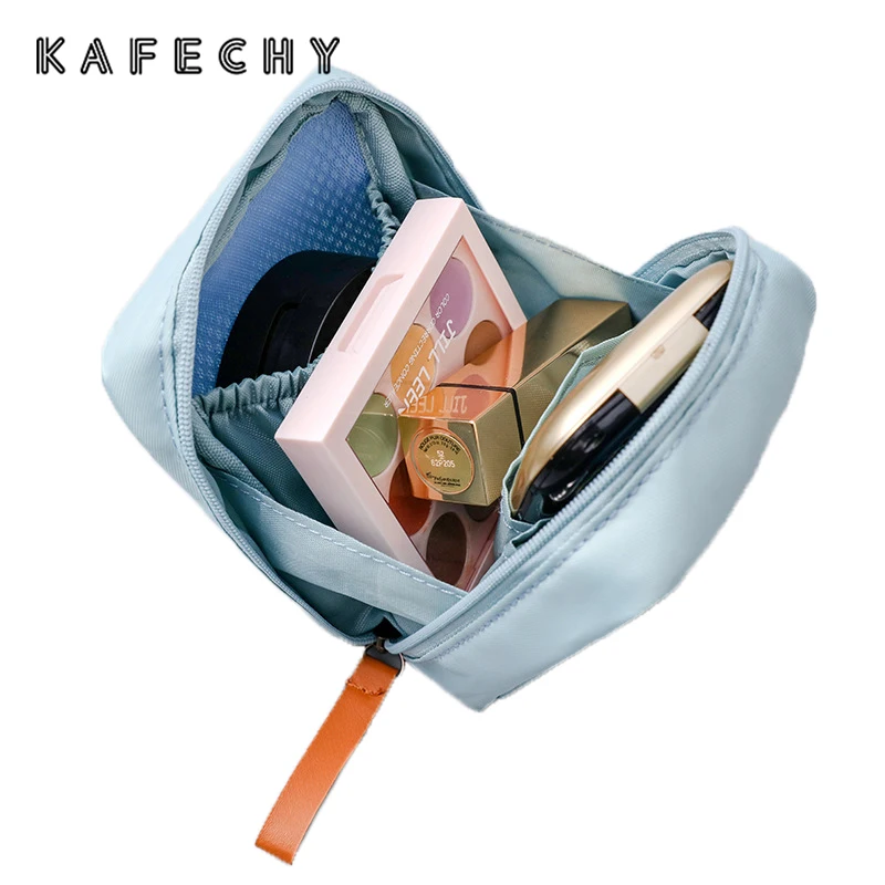 Небольшая косметичка Kafechy для женщин мини органайзер путешествий хранения сумка