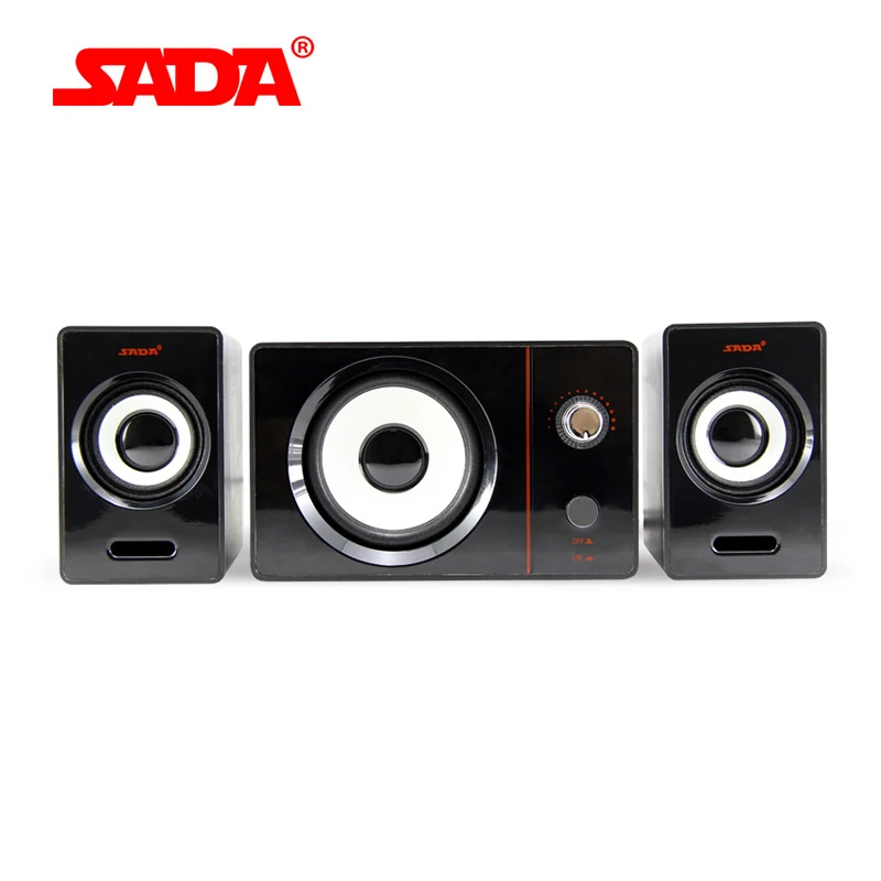 SADA D 200D Bluetooth компьютерный динамик стерео портативный мультимедийный ноутбук USB