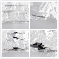 dental plastic clear chair mat unit foot pad dustproof cover protector with elastic bands for dentist lab supplies