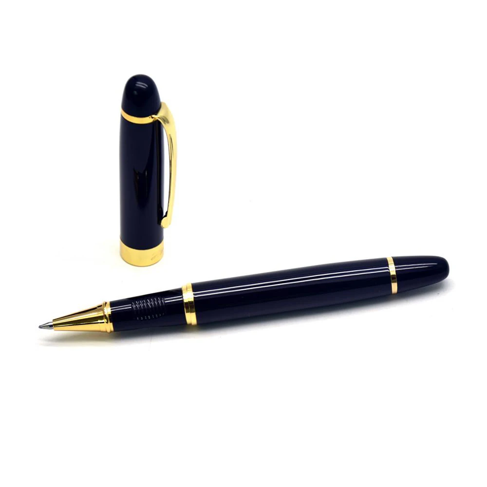black-black ink Guoyi A316 Новая Металлическая гелевая ручка, красная, черная, для обучения, офиса, школы, канцелярские принадлежности, подарок, роскошная ручка и отель, шариковая ручка для бизнеса - Цвет: black-black ink