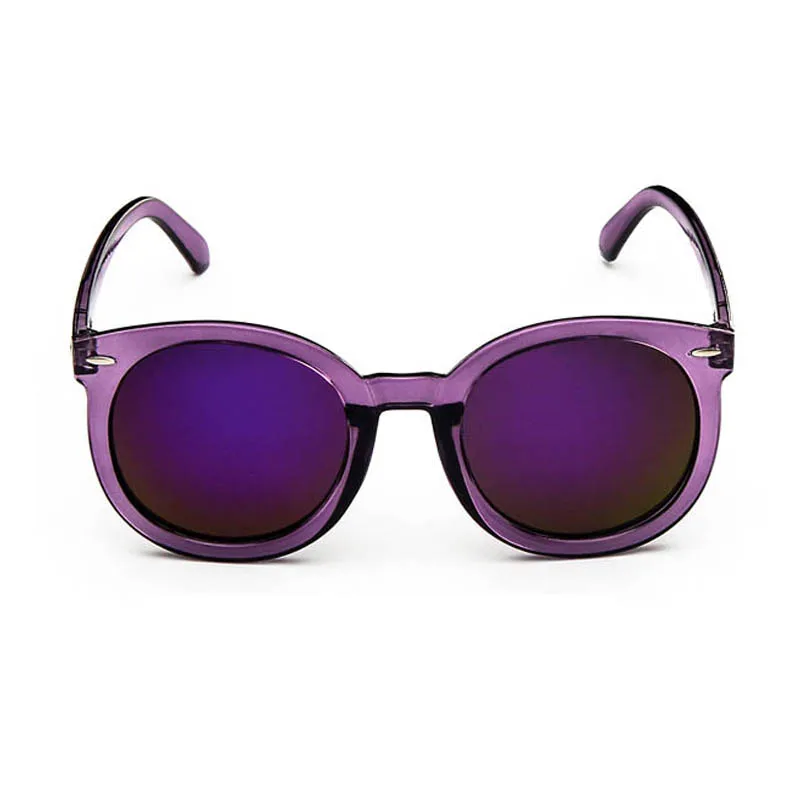 Специальная цена корейские женские солнцезащитные очки зеркальные пластиковые