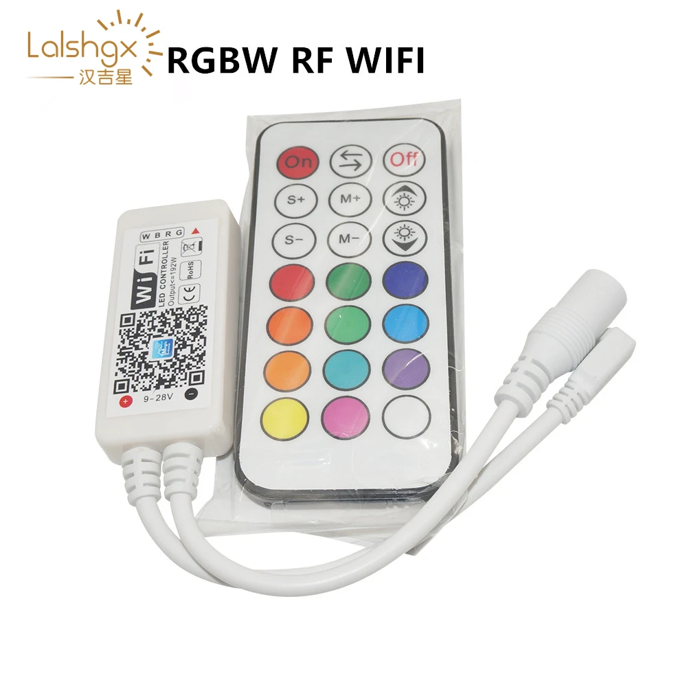 Светодиодный контроллер с таймером DC12-24V MINI WIFI RGB/RGBW /RGBCW ИК радиочастотный
