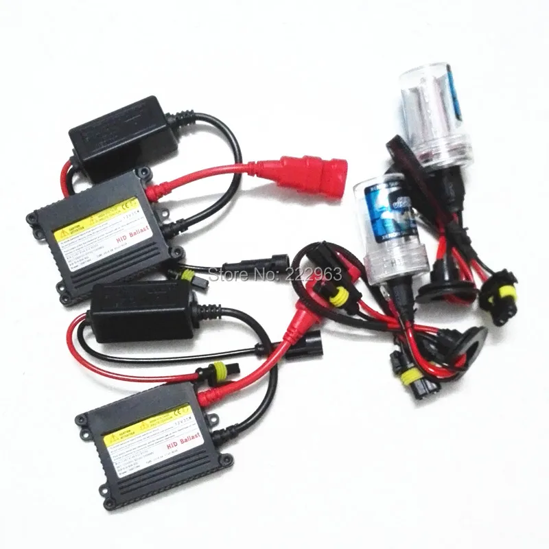 

100sets/Lot 35W DC HID Xenon Conversion Kit H1 H3 H4 H7 H8 H9 H10 H11 9005 9006 9007 880 4300k 6000k 8000k 10000k