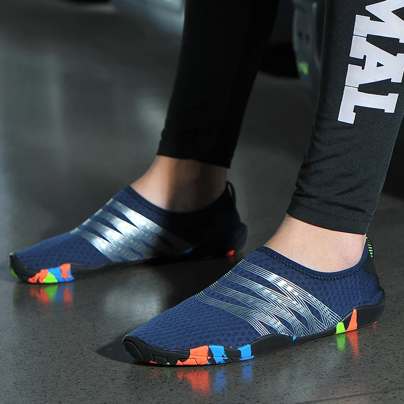 Большие размеры акваобувь Swmming обувь для дайвинга Мужская верховой езды