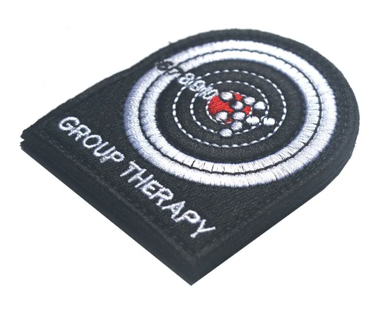 The Target Shooting Tactical US Made Group Therapy patch Combat Army Hook/loop Patch badge | Дом и сад