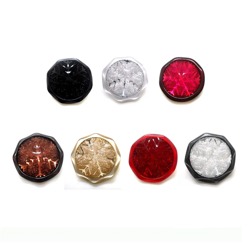 10 шт. высококачественное Женское пальто снежинки кнопки свитер с большими