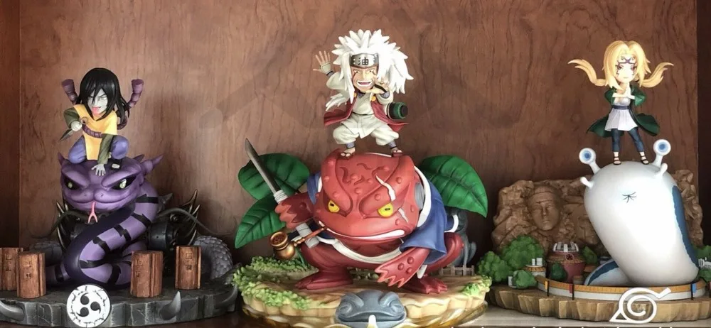 В наличии фигурка из комиксного клуба NARUTO AY studio 25 см sd Jiraiya GK статуя смолы