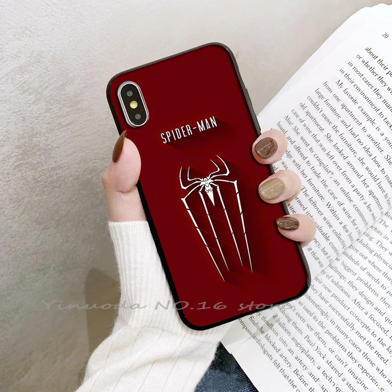 Yinuoda Marvel DC логотип супергероя Новое поступление телефон чехол для iPhone 5 5S SE 6 6s 7 8 Plus X XS XR XSMax coque чехол - Цвет: 6