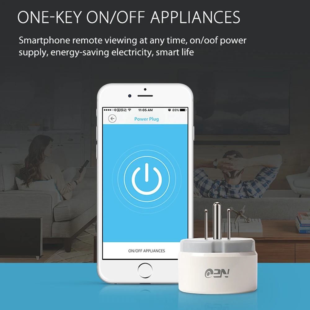 US WiFi Smart Plug Remote control Appliance Power ON/OFF via App Wifi Socket Working with Amazon Alexa and Google IFTTT | Безопасность и