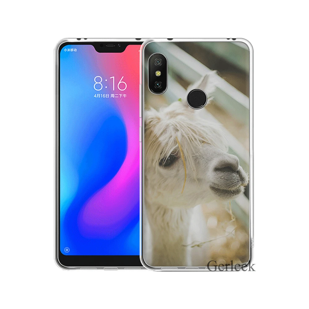 Чехол для телефона Xiaomi Redmi 4A 4X5 5A 6 6A 7 7A 8A S2 GO K20 Pro милый чехол из альпаки | Мобильные