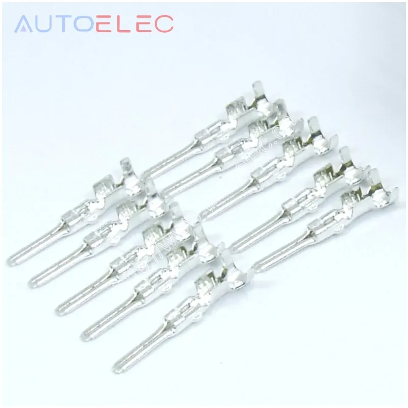 

100 шт./лот 100xmale латунные предварительно оловянные клеммы для разъемов TE Tyco Econoseal III серии. 070