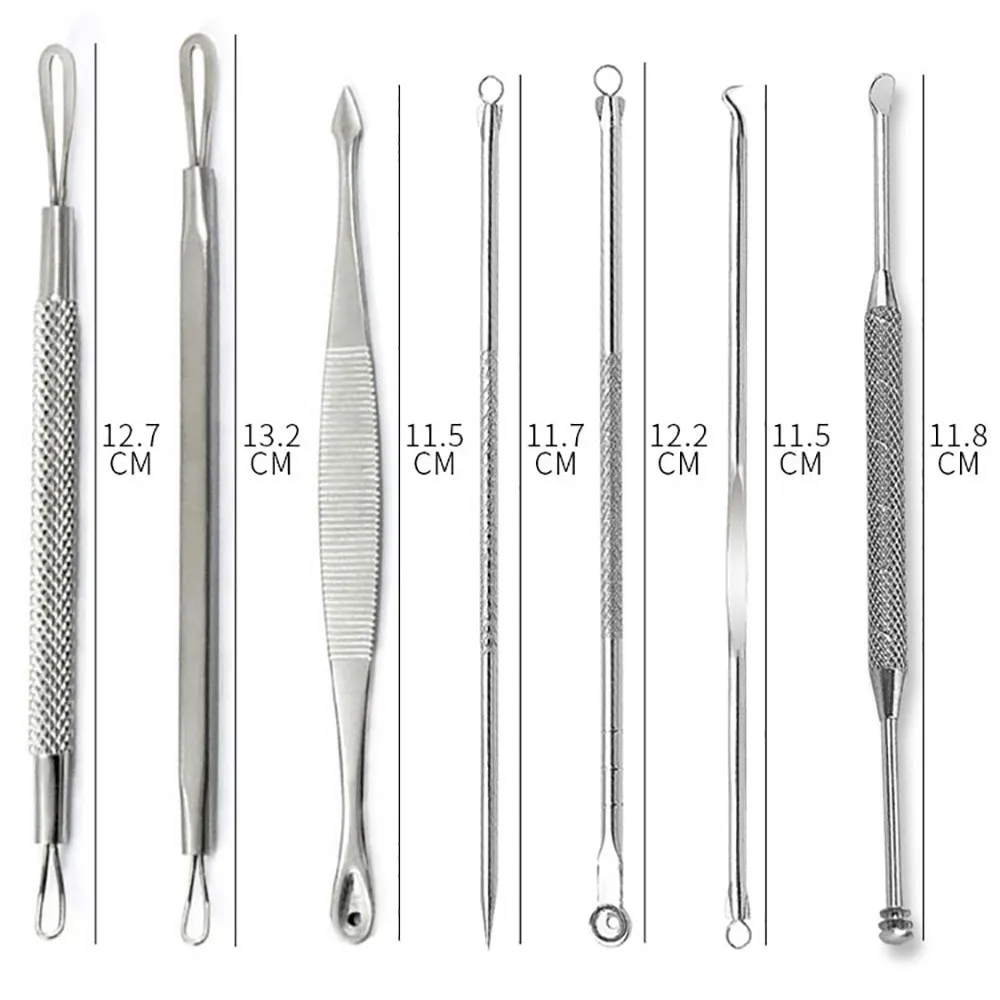 7 шт. набор инструментов для удаления черных точек из нержавеющей стали