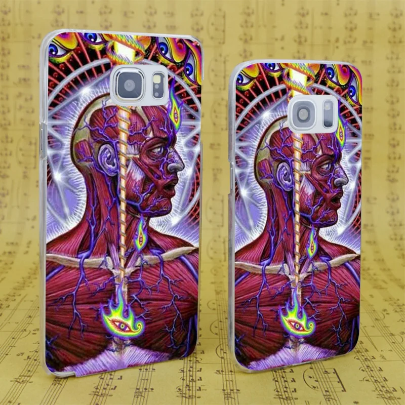 B4057 Инструмент Rock Band Прозрачный Жесткий PC Case Cover For Samsung Galaxy S 3 4 5 6 7 Мини Края Плюс